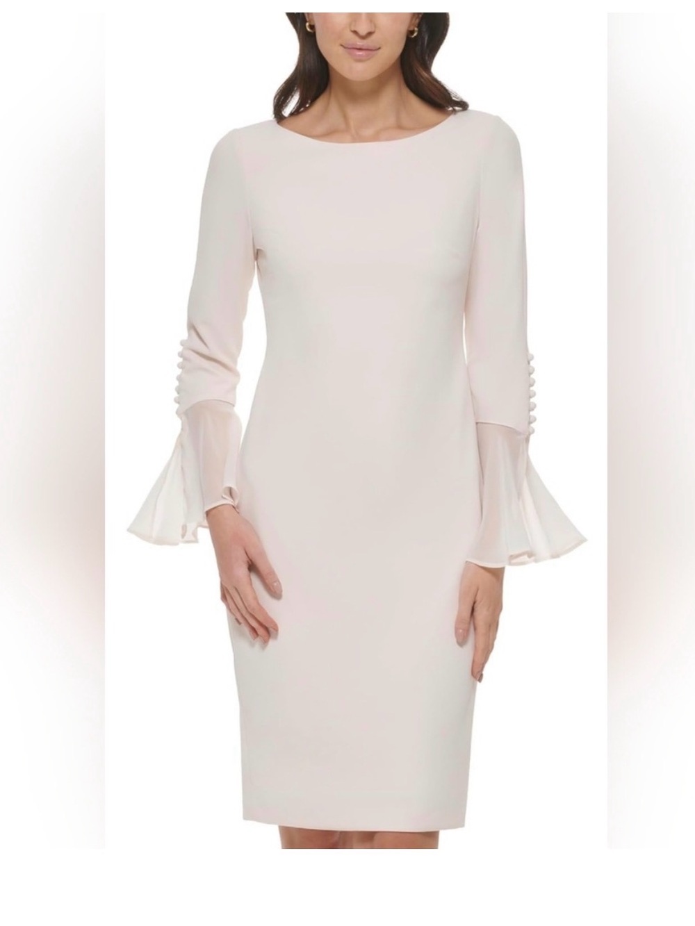 Calvin Klein NWT light pink sheath dress